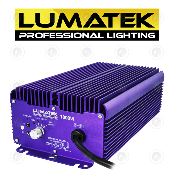 Lumatek - Pro Digital Controllable Ballast | 1000W | Dimmable | 240/400V | HPS & MH