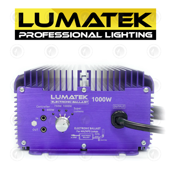 Lumatek - Pro Digital Controllable Ballast | 1000W | Dimmable | 240/400V | HPS & MH