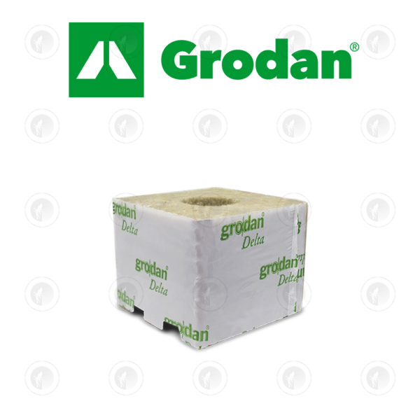Grodan - Cube Delta 8G Block | 100MM x 100MM | With Hole