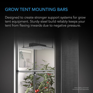 AC Infinity- Grow Tent Mounting Bars | Indoor Grow Spaces | 2x2'