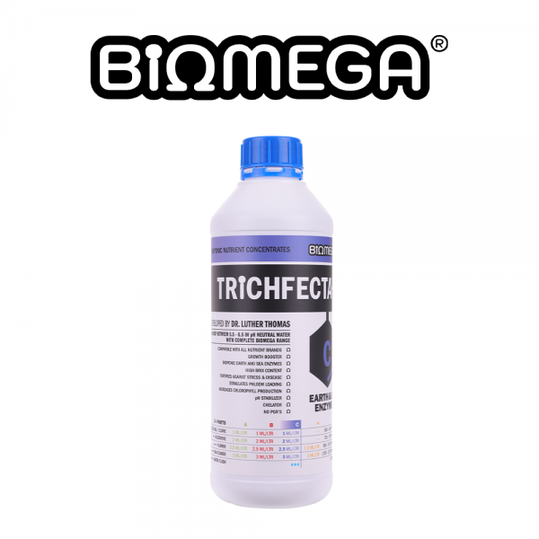 BiOMEGA® - TRiCHFECTA+® | Earth & Sea Enzymes® | Part C / Blue | 1L | 5L | 20L | Chelator | Buffer pH | Organic Enzymes | Pure & Clean
