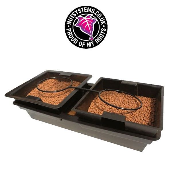 Nutriculture - Bubblebox | Double | 112 x 50 x 30CM | 60L Tank | DWC System