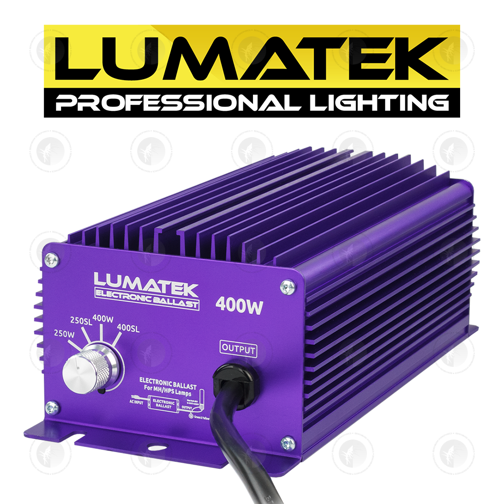 Lumatek - Digital Dimmable HPS & MH Ballast | 400W | 3 Year Warranty