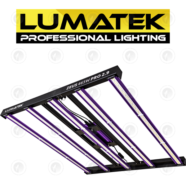 Lumatek - LED Grow Light | ZEUS 465W Pro 2.9 | 220-240V | IP65 | Osram & Lumileds Diodes