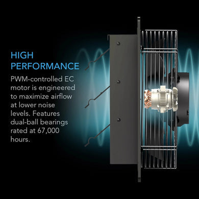 AC Infinity- Airlift T20 | Shutter Exhaust Ventilation Fan 20" | Temperature & Humidity Controller 69 PRO
