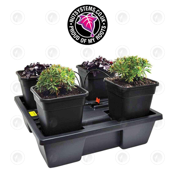 Nutriculture - Origin A.K.A Wilma | Dripper Recirculating Kit | L4 - Large | 4 X 18L Pot | W/ 50L Tank