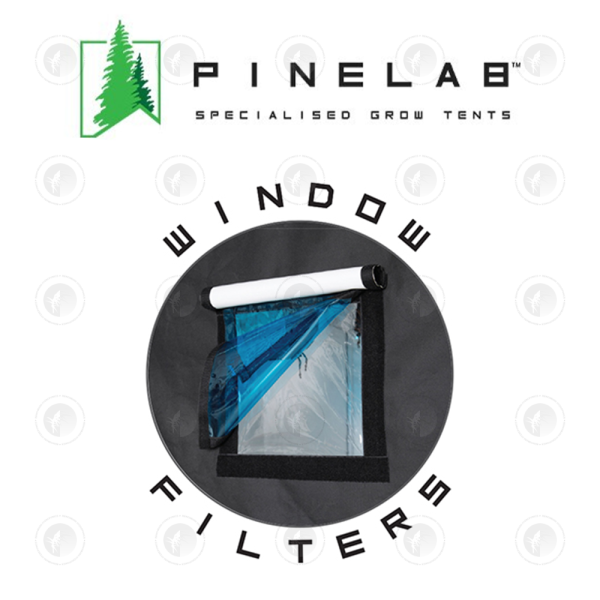 Pinelab - Specialised Grow Tent | 1.2M x 1.2M x 2.13M High (4FT x 4FT) | With CFM Kit & Gear Board