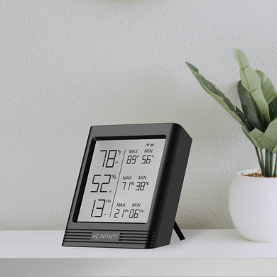 AC Infinity- Cloudcom B2 | Smart Thermo-Hygrometer With Data APP | Integrated Sensor Probe