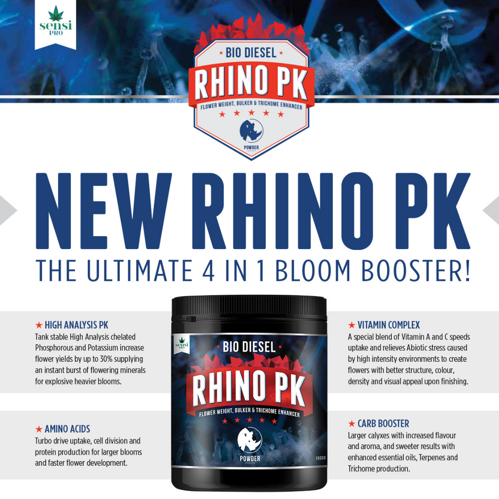 Bio Diesel - Rhino PK Powder | 420g / 1Kg | 4-in-1 Bloom Booster