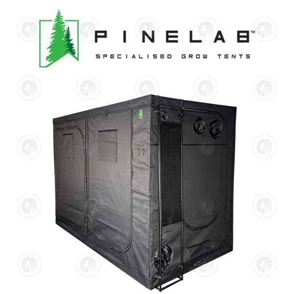 Pinelab - Specialised Grow Tent | 2.75M x 1.5M x 2.13M High (5FT x 9FT) | With CFM Kit & Gear Board