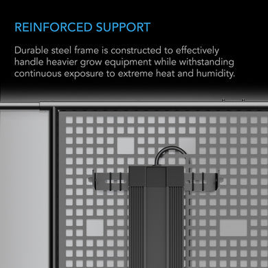 AC Infinity- Grow Tent Gear Board | Equipment & Cable Wall Organizer