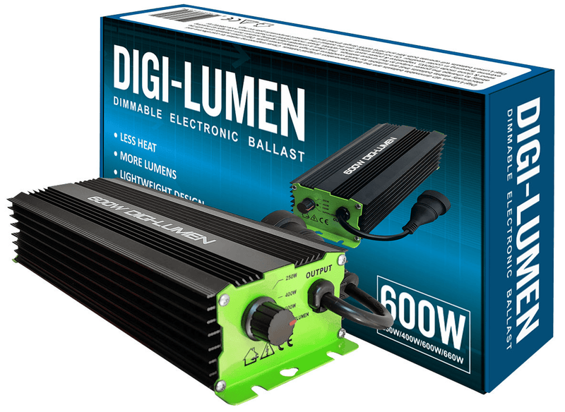 Digi-Lumen - LED Retro Array Grow Light | 600W | True Watt 600W | 1820 µmol/s Full Spectrum | Daisy Chain No | For Full Grow Cycle