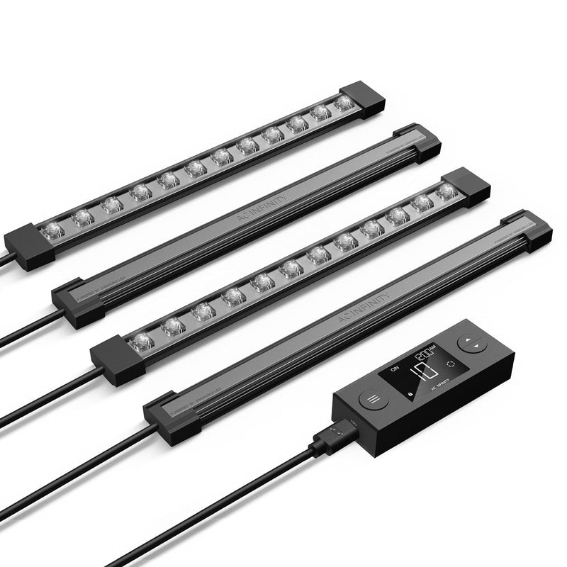 AC Infinity - Ionbeam S16 | Full Spectrum LED Grow Light Box With Light Bars | Samsung LM301H EVO | 16 Inch Length / 40.6CM