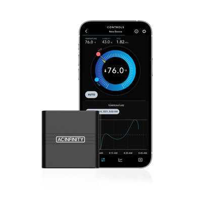 AC Infinity- Cloudcom B2 | Smart Thermo-Hygrometer With Data APP | Integrated Sensor Probe