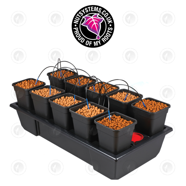 Nutriculture - Origin A.K.A Wilma | Dripper Recirculating  Kit | Mini | 8 X 1.65L Pot | 50L Tank