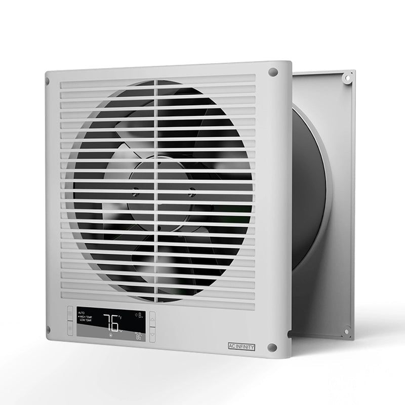 AC Infinity- Room To Room Fan | Two-Way Airflow | Temperature Controller | 8 Inch / 200 mm