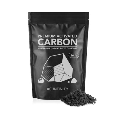 AC Infinity - Activated Carbon Refill | 1200+ IAV Australian Charcoal | 16 lbs / 7.26KG