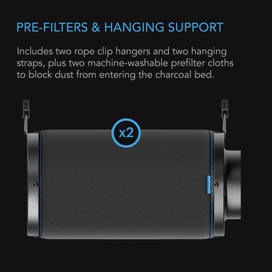 AC Infinity- Carbon Filter | Australian Charcoal | 6 Inch / 150 MM