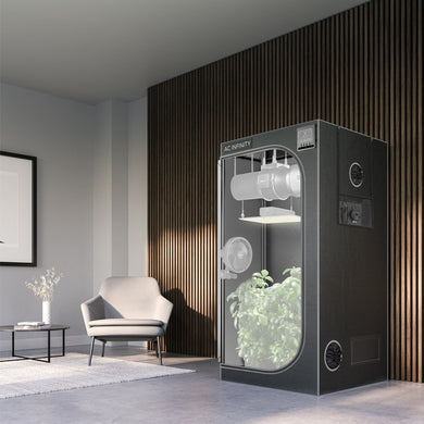 AC Infinity- Cloudlab 733 | Advance Grow Tent | 90x90x180CM | 2000D Diamond Mylar Canvas