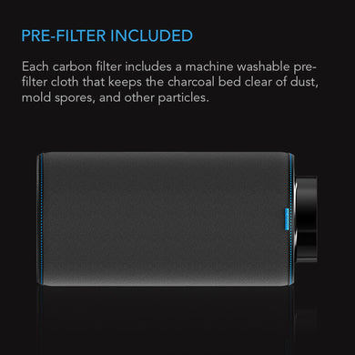 AC Infinity- Carbon Filter | Australian Charcoal | 12 Inch / 300 MM
