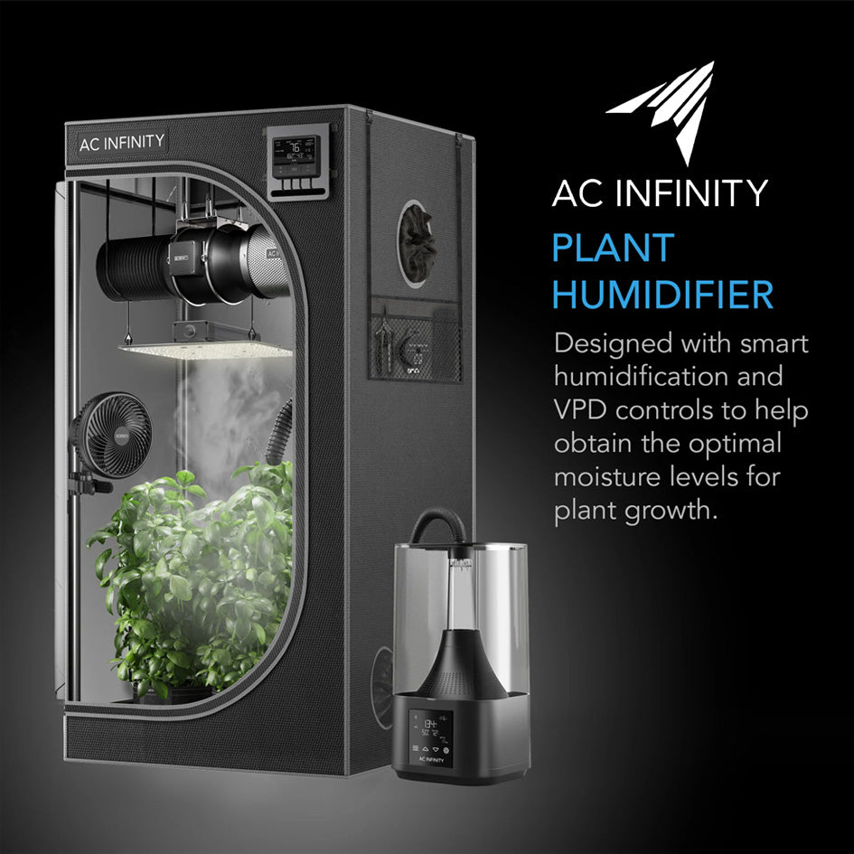 AC Infinity- Cloudforge T3 V2 | Environmental Plant Humidifier | 4.5L | Smart controls With Targeted Vaporising