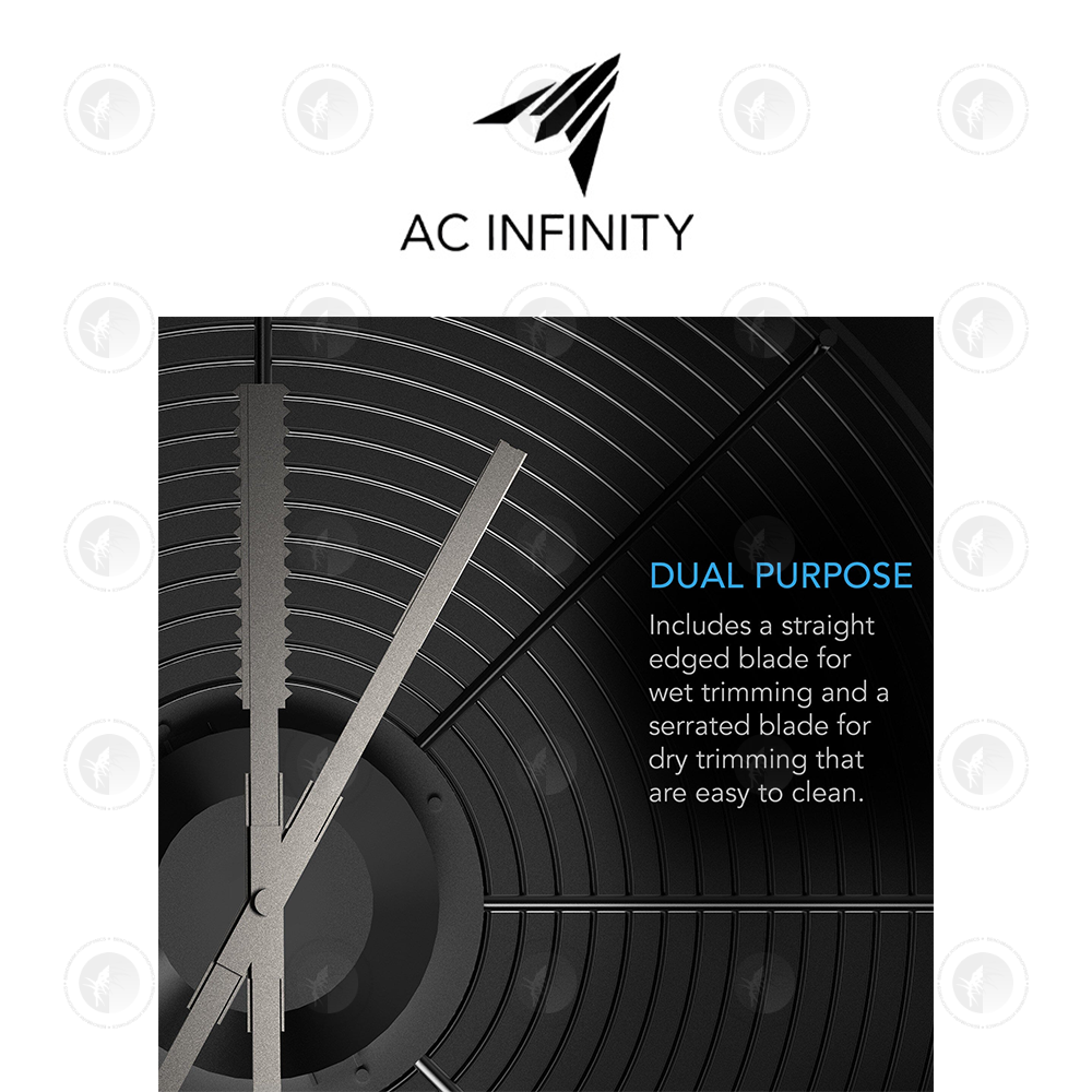 AC Infinity- Bud Bowl Trimmer | Twist Spin Cut | Clear Dome | Wet or Dry Product | 19 Inch / 48.2 CM