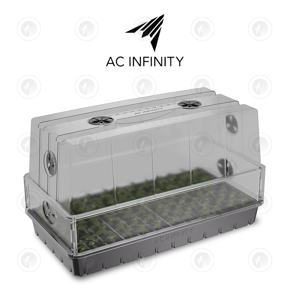 AC Infinity- Humidity Dome XL | Propagation Kit | 6x12 Cell Tray with Height Extension