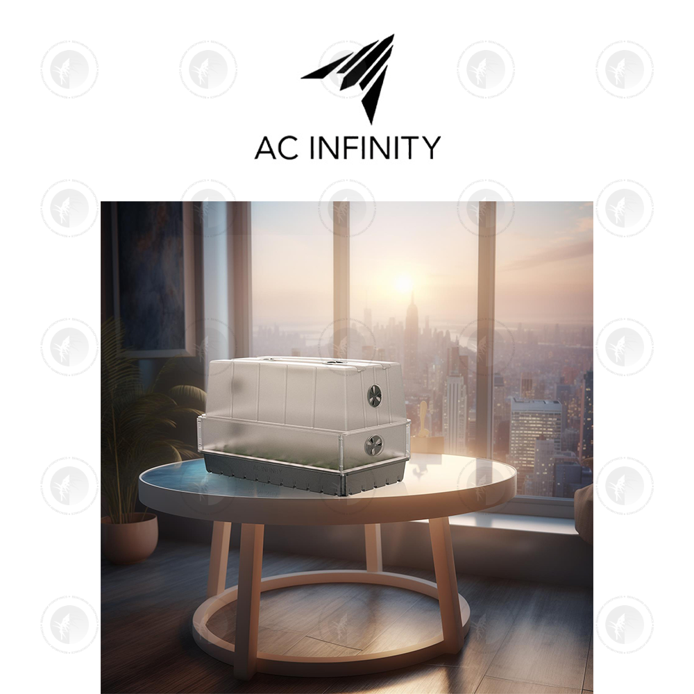 AC Infinity- Humidity Dome XL | Propagation Kit | 6x12 Cell Tray with Height Extension