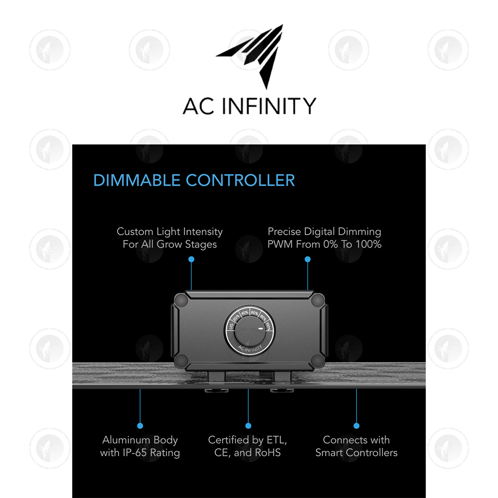 AC Infinity- Ionboard S24 | Full Spectrum LED Grow Light | 220W | 60x122CM Coverage