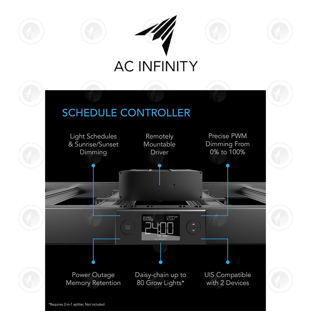 AC Infinity- Ionframe EVO6 | Samsung LM301H EVO 500 Watt | 4x4 FT or 120x120CM