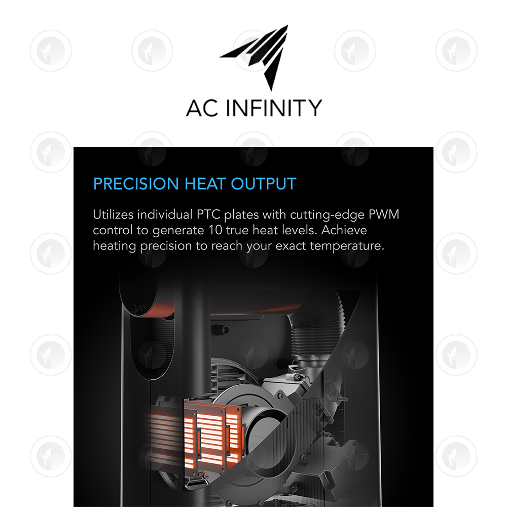 AC Infinity- Thermoforge T3 | Heater & Intake Fan | Smart VPD Controls | First of it’s Kind!