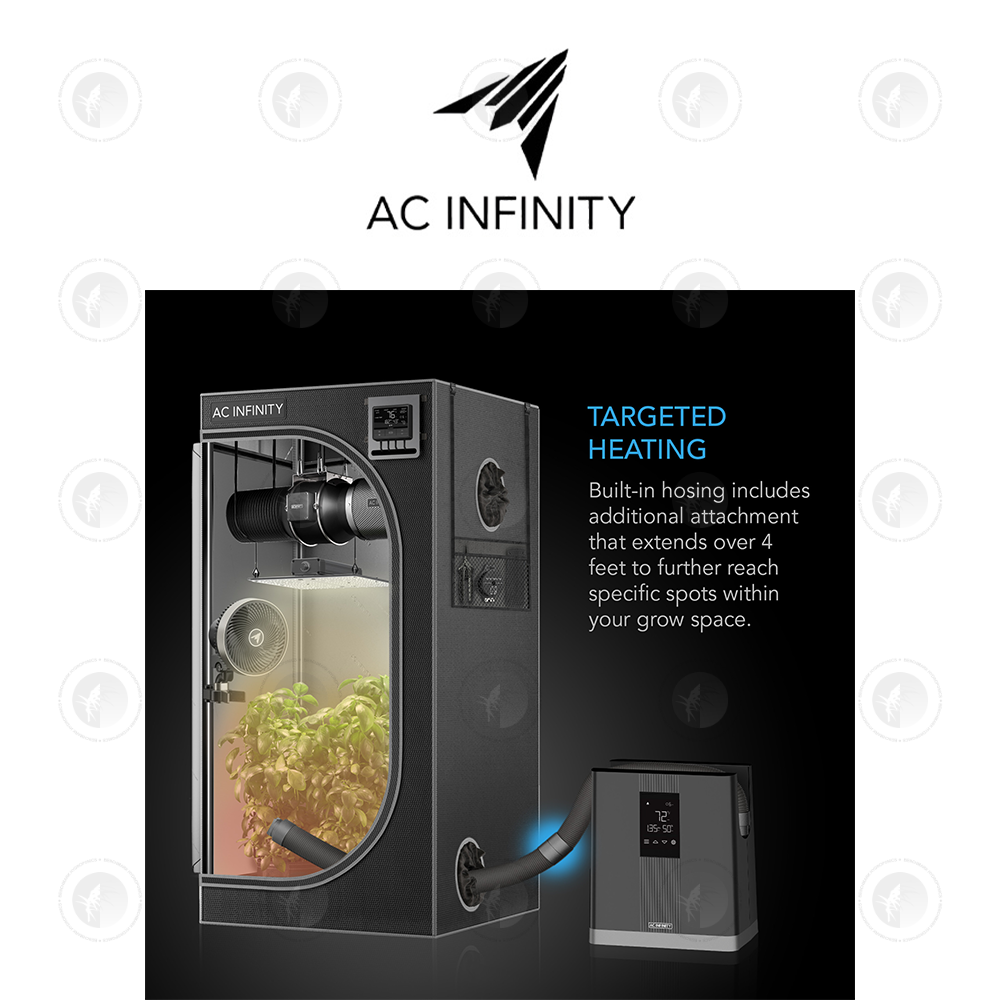 AC Infinity- Thermoforge T3 | Heater & Intake Fan | Smart VPD Controls | First of it’s Kind!