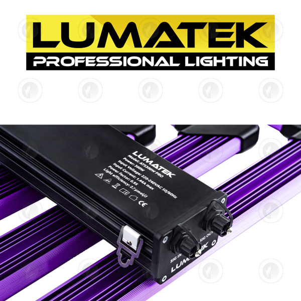 Lumatek - LED Grow Light | ATS 300W PRO | 220-240V | Full Spectrum | IP65  | Osram & Lumiled Diodes