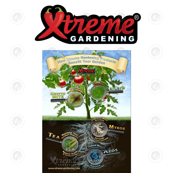 Xtreme Gardening - Mykos | Granular | Pure Mycorrhizal Inoculant | 100G / 454G / 1KG