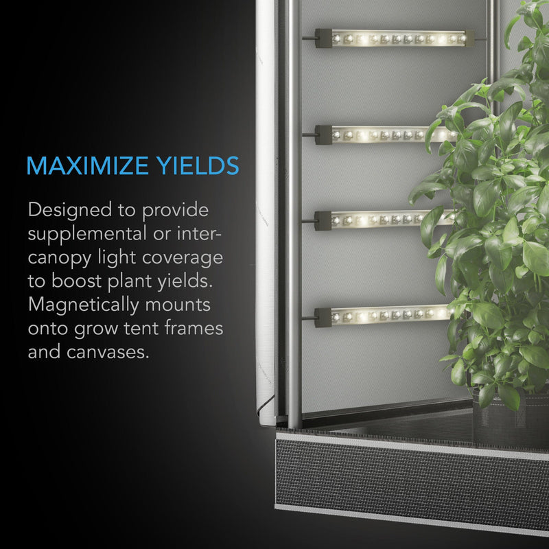 AC Infinity - Ionbeam S16 | Full Spectrum LED Grow Light Box With Light Bars | Samsung LM301H EVO | 16 Inch Length / 40.6CM