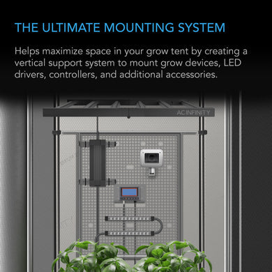 AC Infinity- Grow Tent Gear Board | Equipment & Cable Wall Organizer