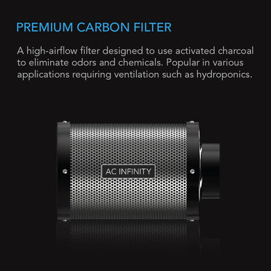 AC Infinity- Carbon Filter | Australian Charcoal | 12 Inch / 300 MM