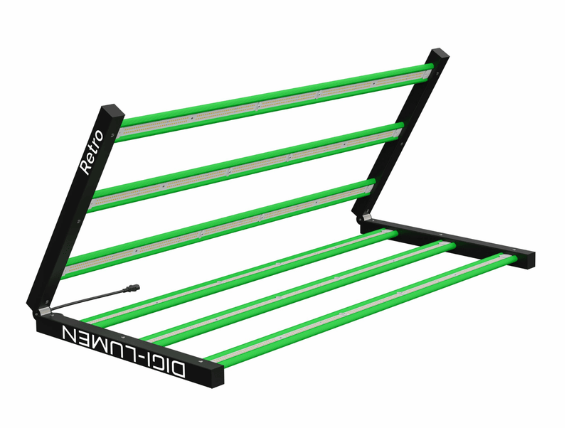 Digi-Lumen - LED Retro Array Grow Light | 600W | True Watt 600W | 1820 µmol/s Full Spectrum | Daisy Chain No | For Full Grow Cycle