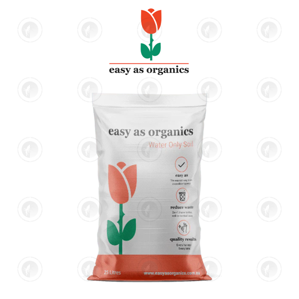 Easy As Organics - 25L | Living Soil | Water Only | Organic | NEW 2025 Formula