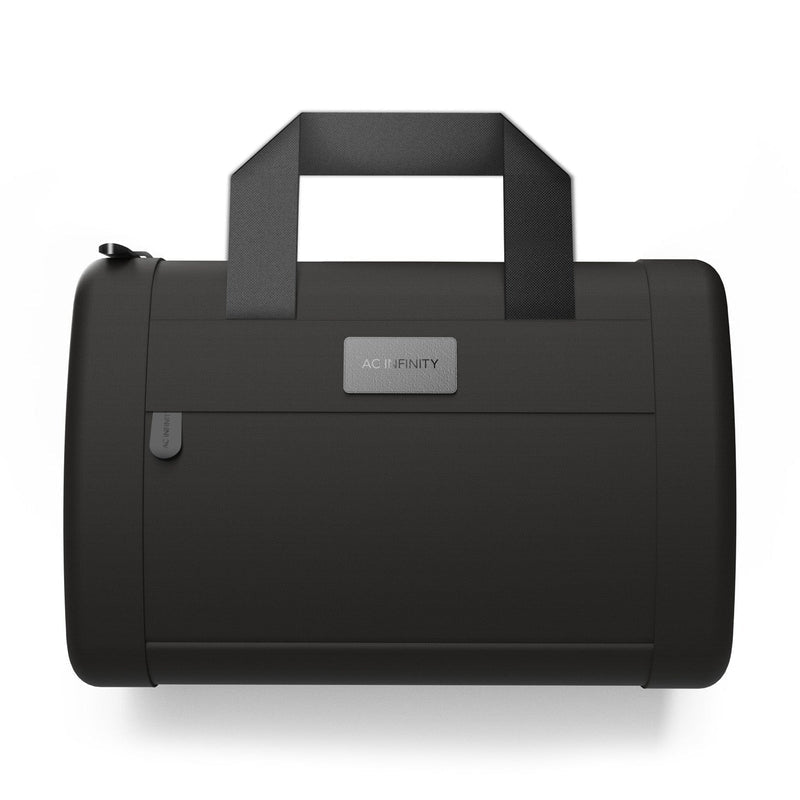 AC Infinity - Smell Proof HandBag | Black | With 900D Nylon Fabric & Carbon Filter Lining
