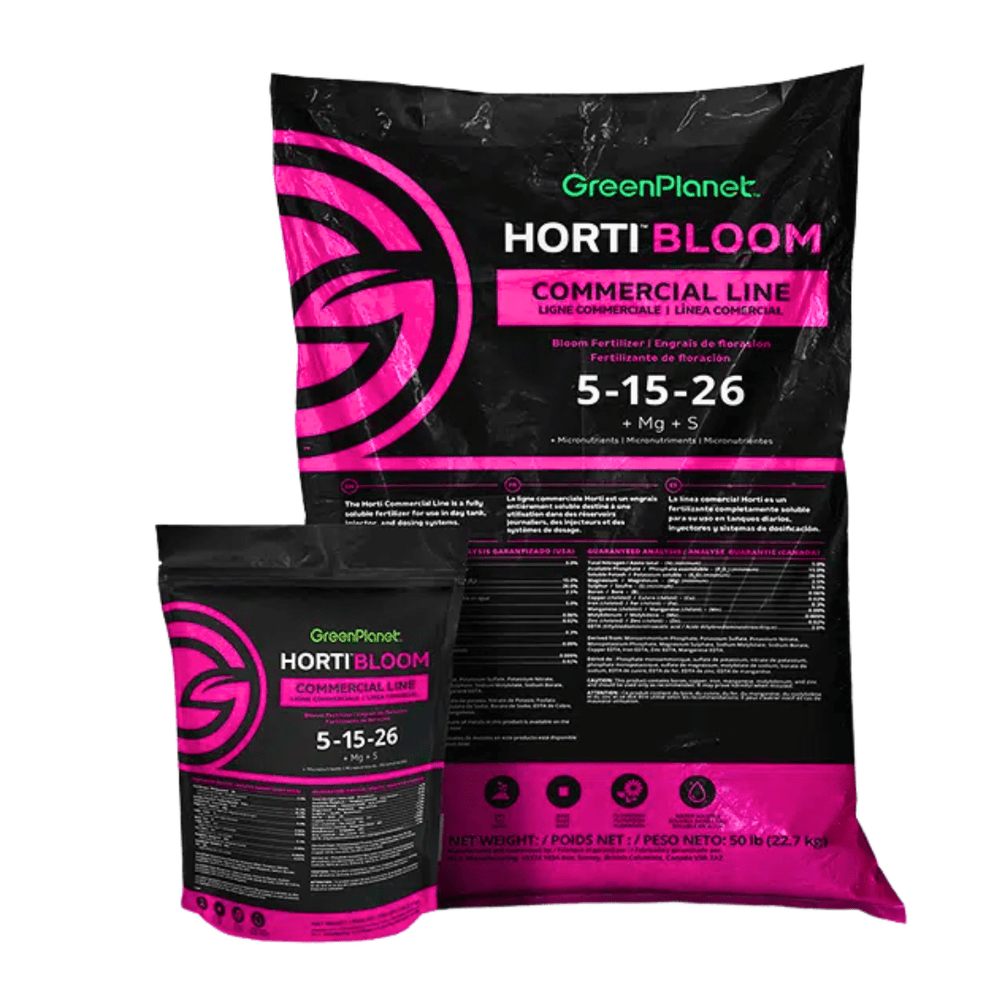 Green Planet - Horti Bloom | 2.3KG | (5-15-26) + Mg + S + Micronutrients | Premium Dry Fertilizer for Early to Mid-Flowering Stages