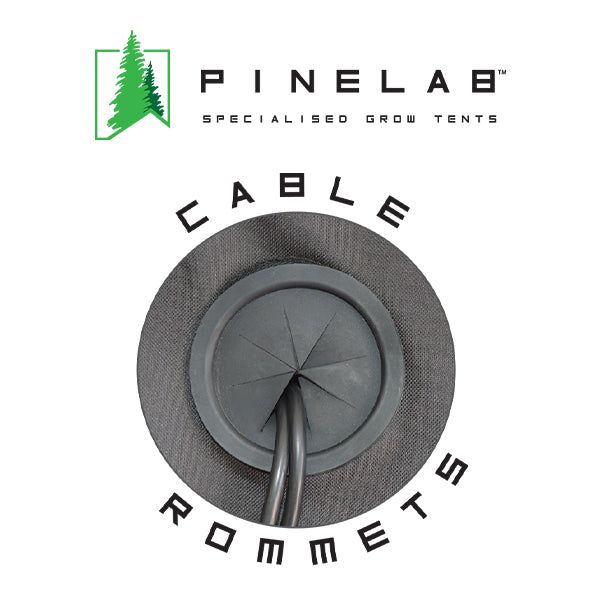 Pinelab - Specialised Grow Tent | 2.75M x 1.5M x 2.13M High (5FT x 9FT) | With CFM Kit & Gear Board