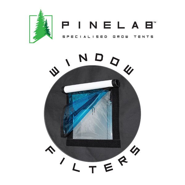 Pinelab - Specialised Grow Tent | 2.75M x 1.5M x 2.13M High (5FT x 9FT) | With CFM Kit & Gear Board
