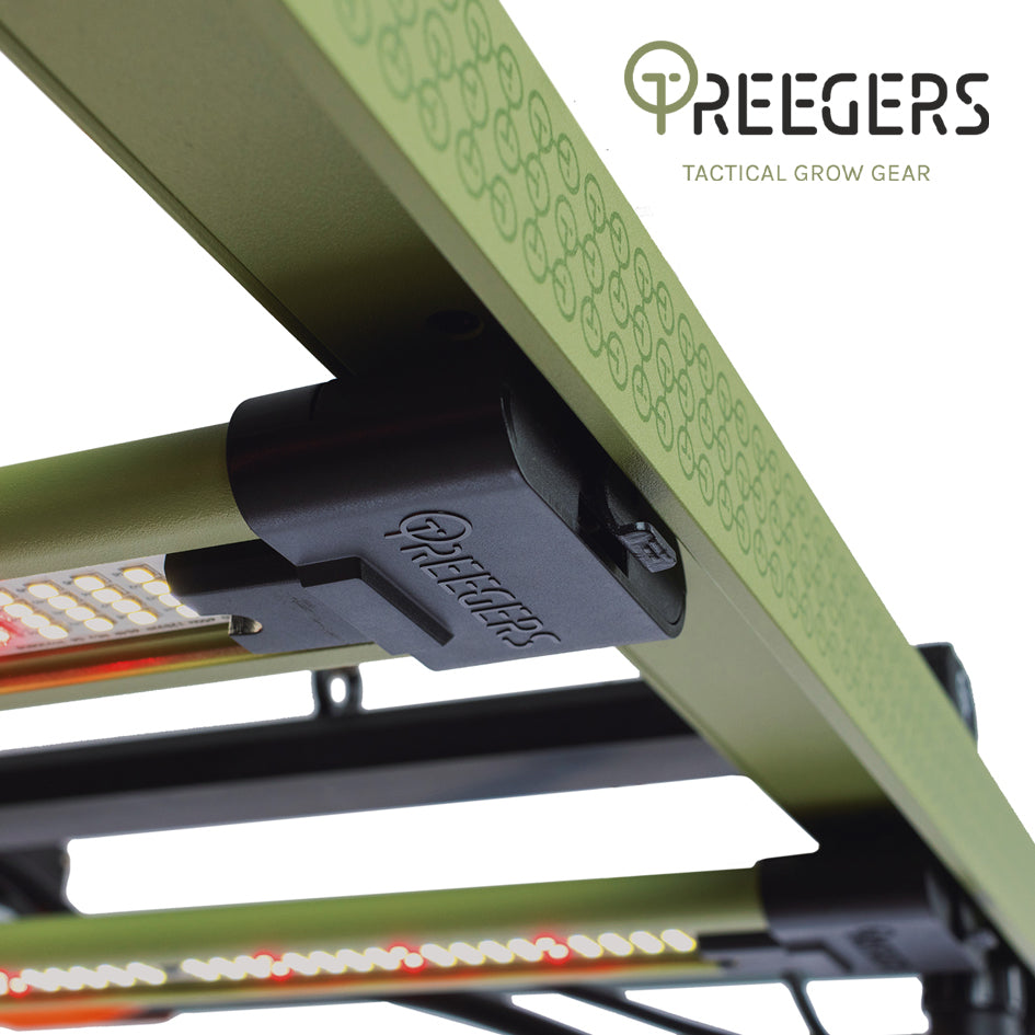 Treegers - GL650W+ LED Grow Light Fixture | 650W | 2009 µmol/s | Full Spectrum | Daisy Chain Yes | For Full Grow Cycle