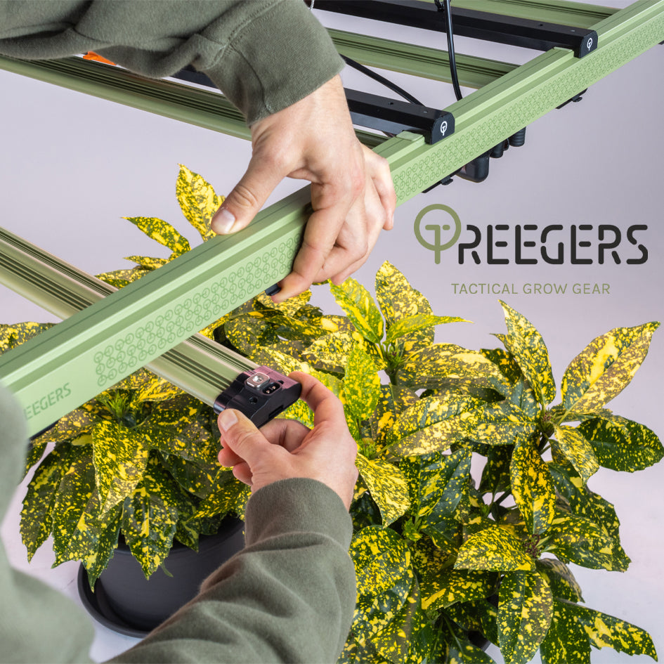 Treegers - GL650W+ LED Grow Light Fixture | 650W | 2009 µmol/s | Full Spectrum | Daisy Chain Yes | For Full Grow Cycle