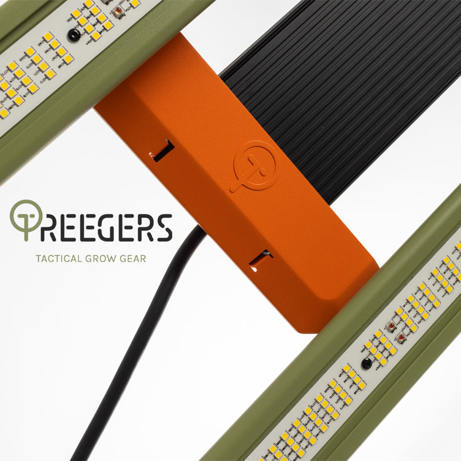 Treegers - GL650W+ LED Grow Light Fixture | 650W | 2009 µmol/s | Full Spectrum | Daisy Chain Yes | For Full Grow Cycle