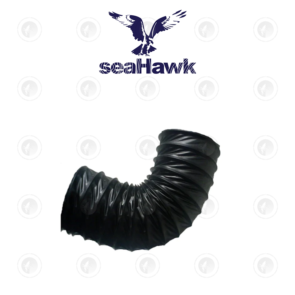 Seahawk - Black Nude Ducting | 250MM x 5M