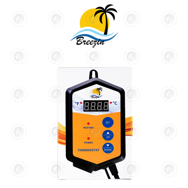Breezin - Thermostat | Temperature Controller for Heat Mats & Heat Bars