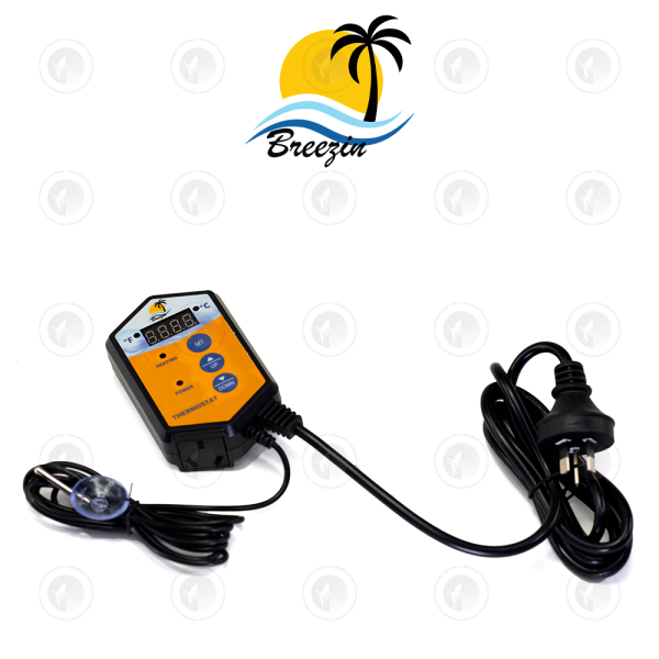 Breezin - Thermostat | Temperature Controller for Heat Mats & Heat Bars