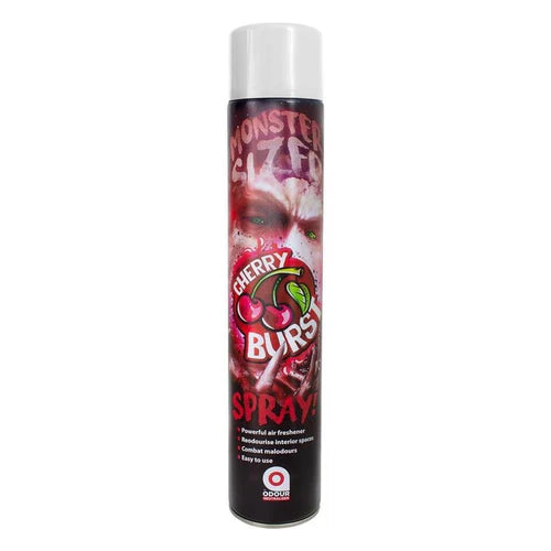 HydroGarden - Odour Neutraliser | Masking Spray | Air Freshener | Linen / Bubblegum / Cherry | Highly Pressurised | 750ML